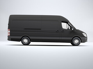 3d rendering mock up bus