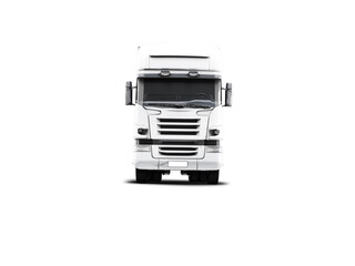 Obraz na płótnie Canvas 3d rendering mock up lorry