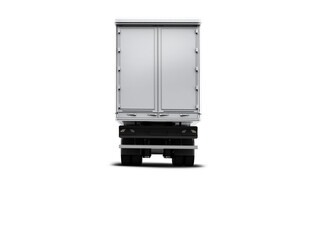 3d rendering mock up lorry