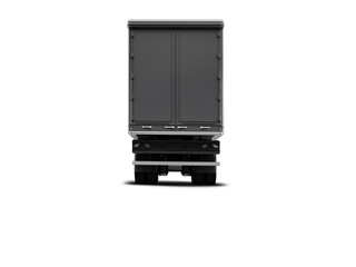 3d rendering mock up lorry