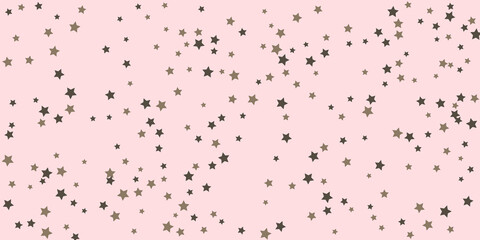 Falling stars. Flying stars illustration. Decorative element. Suitable for your design, postcards, invitations, gift, vip.