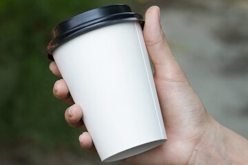 3d rendering mock up cup