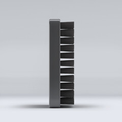 3d rendering mock up shoe cleaner