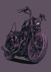 motorcycle illustration