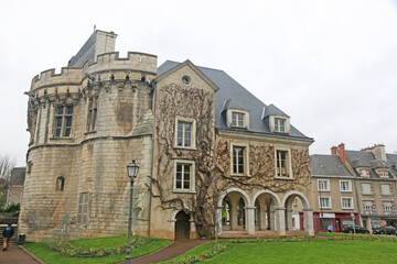 Fototapeta na wymiar Historic building in Bergues, France