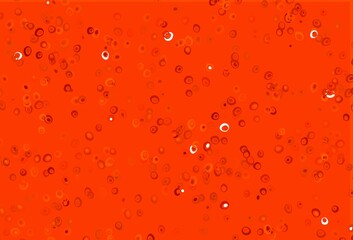 Light Orange vector layout with circle shapes.