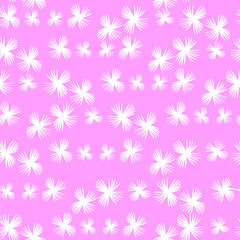 Full Seamless Abstract Floral Pattern in Vector illustration for fashion textile fabric print background