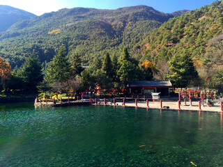 Natural Mountain and Sky view