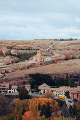 Obraz premium segovia landscape on the town 