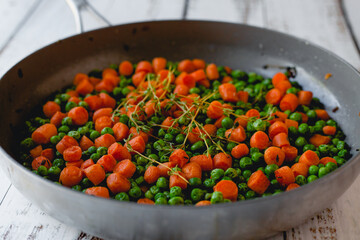 Peas and Carrots