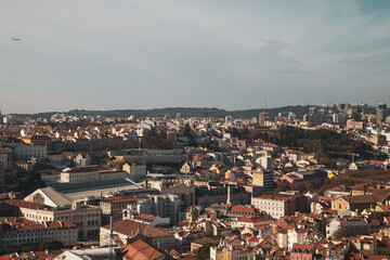 Bairro Alto neighborhood in Lisbon seen from São Jorge Castle