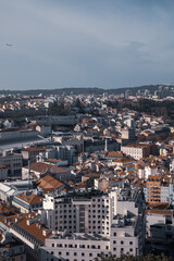 Bairro Alto neighborhood in Lisbon seen from São Jorge Castle