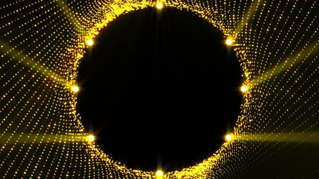 Golden Award Frame - alpha channel