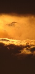sunset in the sky