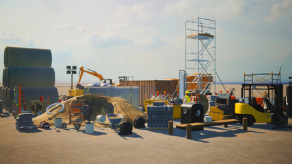 Building Construction area