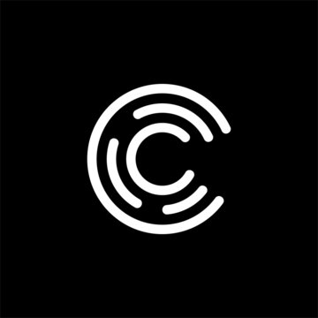 Initial letter c logo design inspiration Vector Image