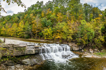 Fototapeta premium Taughannock Creek Tompkins County New York