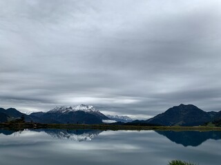 lake in mountains