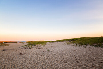 Beautiful Sunset on Cape Cod Beaches
