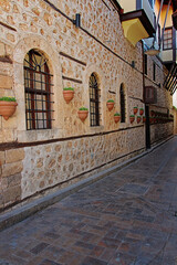 Naklejka premium street in the old town