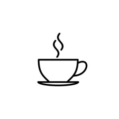 coffee cup icon. cup a coffee sign and symbol