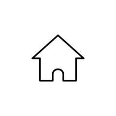 Fototapeta premium House icon. Home sign and symbol
