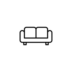 Sofa icon. sofa sign and symbol. furniture icon