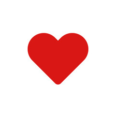 Love and romance. Heart icon. Vector.