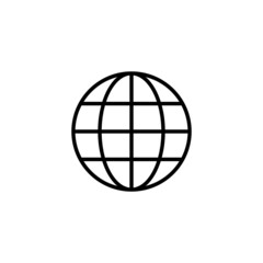 Web icon. go to web sign and symbol. web click icon. Global search icon
