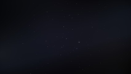 Subtle midnight sky with bluish glowing stars for custom wallpaper, cosmic web design and video editing related to science fiction and cosmology.