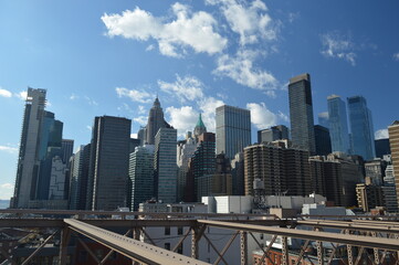 Fototapeta na wymiar Edificios y arquitectura en Nueva York 