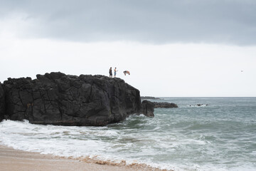 Cliff diving
