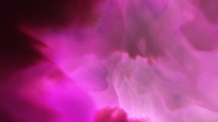 Space background with realistic nebula and shining stars. Colorful cosmos with stardust and milky way. Magic color galaxy. Infinite universe and starry night. 3d render