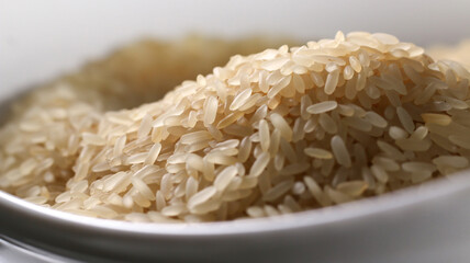 Raw Rice grains