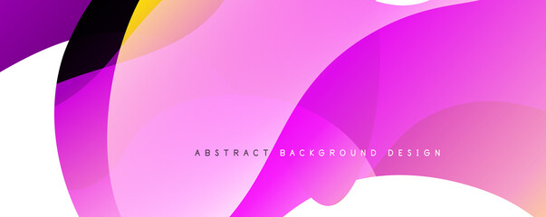 Trendy simple fluid color gradient abstract background with dynamic wave line effect. Vector Illustration For Wallpaper, Banner, Background, Card, Book Illustration, landing page