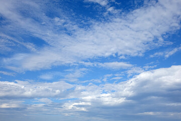 Beautiful cloudscape in summer season