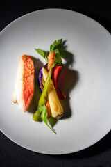 魚料理・レストラン・盛り付け