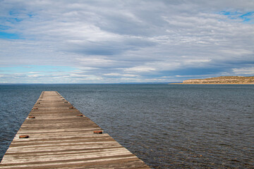 Obraz premium pier in the sea