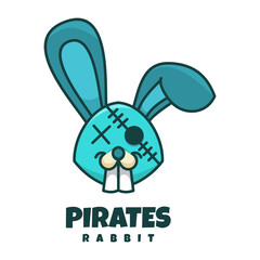 Illustration vector graphic of Pirates Rabbit, good for logo design