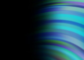 Fototapeta premium Dark BLUE vector background with lava shapes.