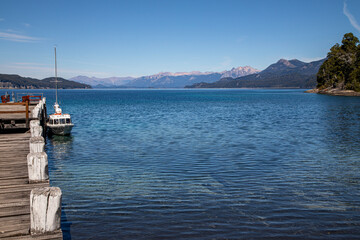 boats on the lake