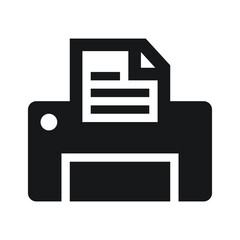 printer icon vector