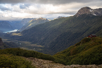 Fototapeta premium landscape with clouds