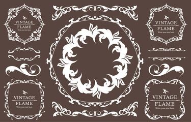 バレンタインデーのフレームデザイン。豪華でエレガントな装飾。アンティーク。ビンテージ。ゴージャス。エレガンス。