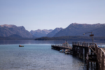 pier on the lake