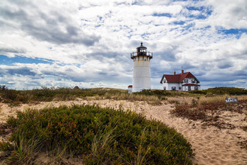 Race Point Lighthouse in Provincetown, Massachusetts
