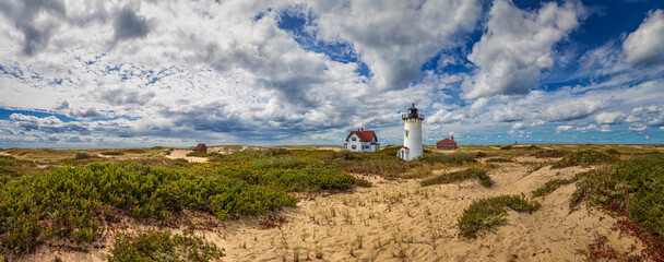 Race Point Lighthouse in Provincetown, Massachusetts