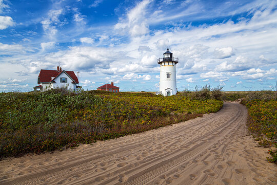 Race Point Lighthouse in Provincetown, Massachusetts