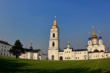 Fototapeta na wymiar Sophia Cathedral of the Assumption in the city of Tobolsk