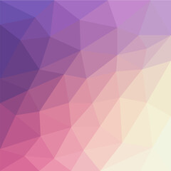 Obraz premium Purple polygonal vector abstract background